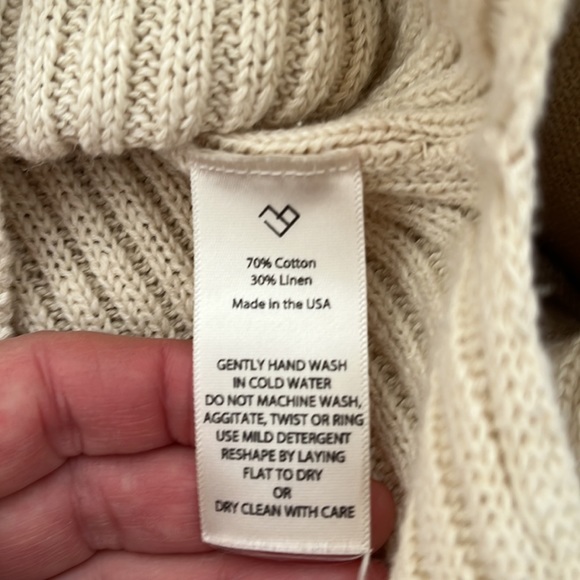 Michaela Greg cotton linen sweater - Picture 4 of 7